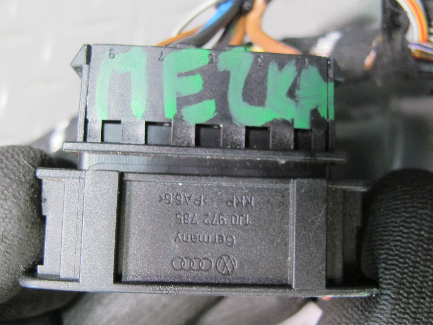 1999 Porsche Boxster 986 Heater Core Blower Box Wire Wiring Harness