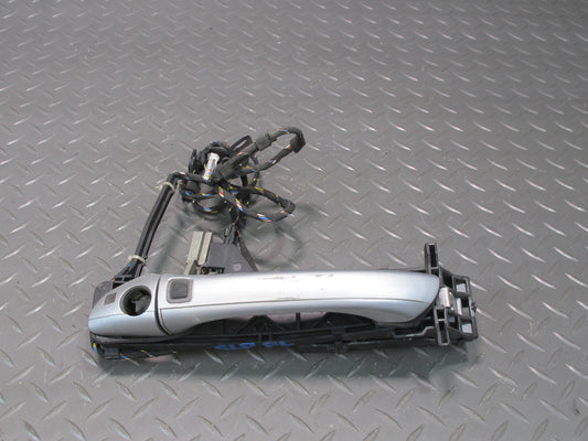 03-06 Mercedes R230 SL500 Front Left Door Exterior Handle Keyless GO Silver OEM