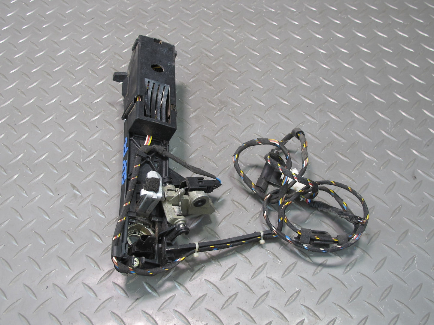 03-06 Mercedes R230 SL500 Front Left Door Exterior Handle Keyless GO Silver OEM