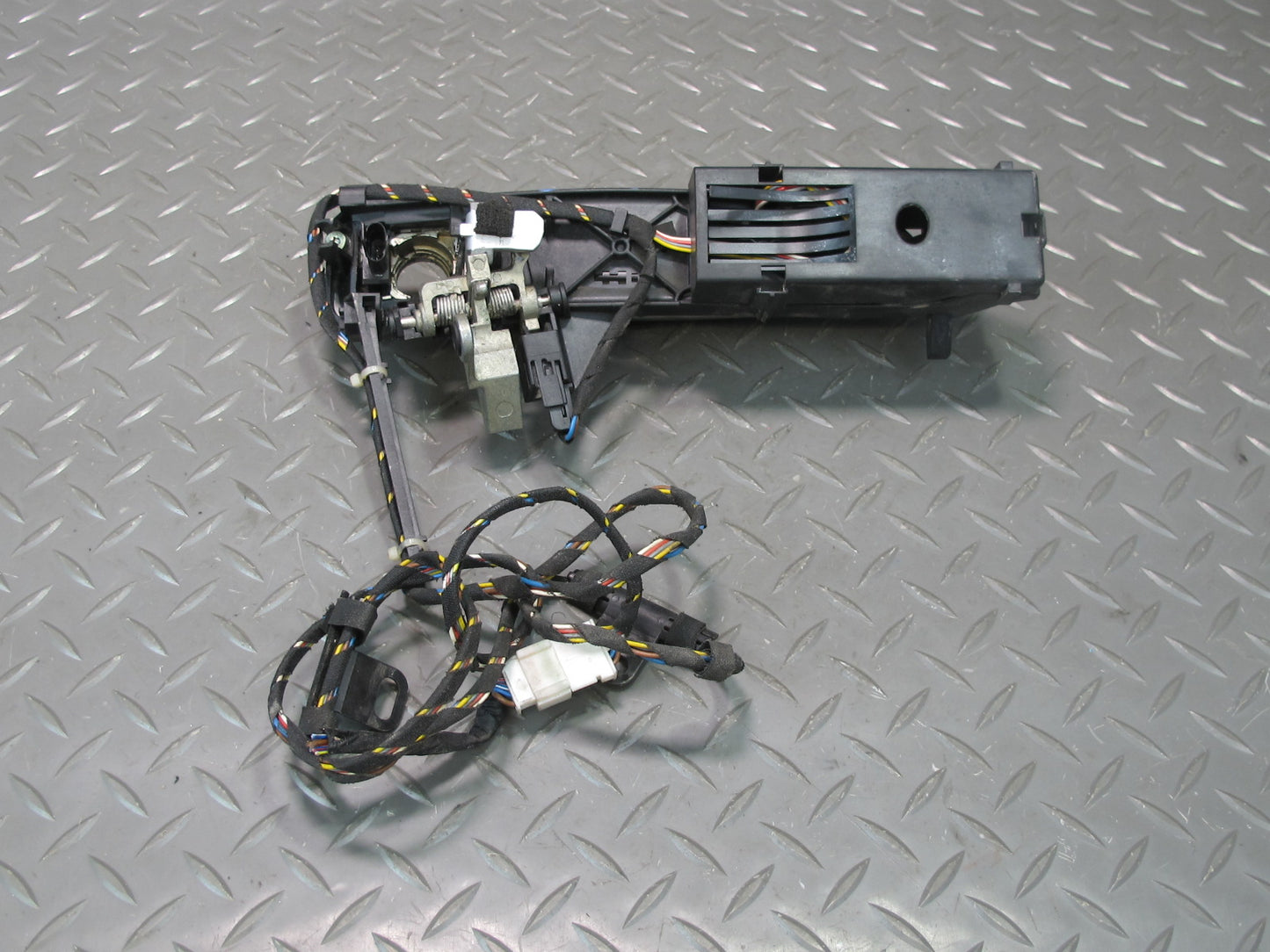 03-06 Mercedes R230 SL500 Front Left Door Exterior Handle Keyless GO Silver OEM