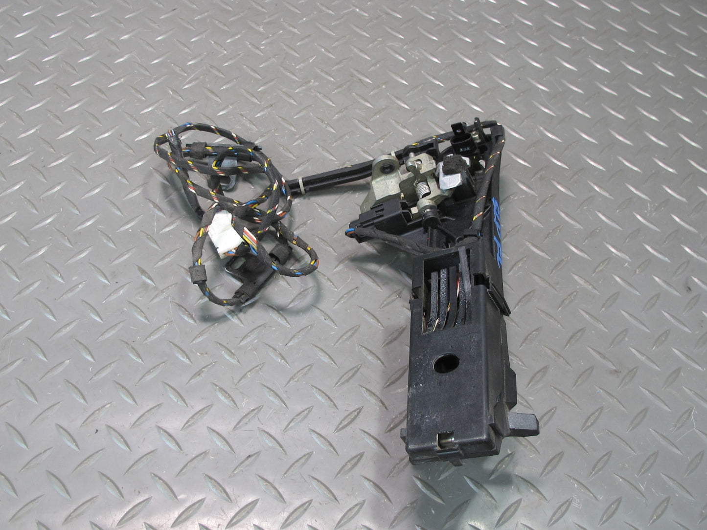 03-06 Mercedes R230 SL500 Front Left Door Exterior Handle Keyless GO Silver OEM