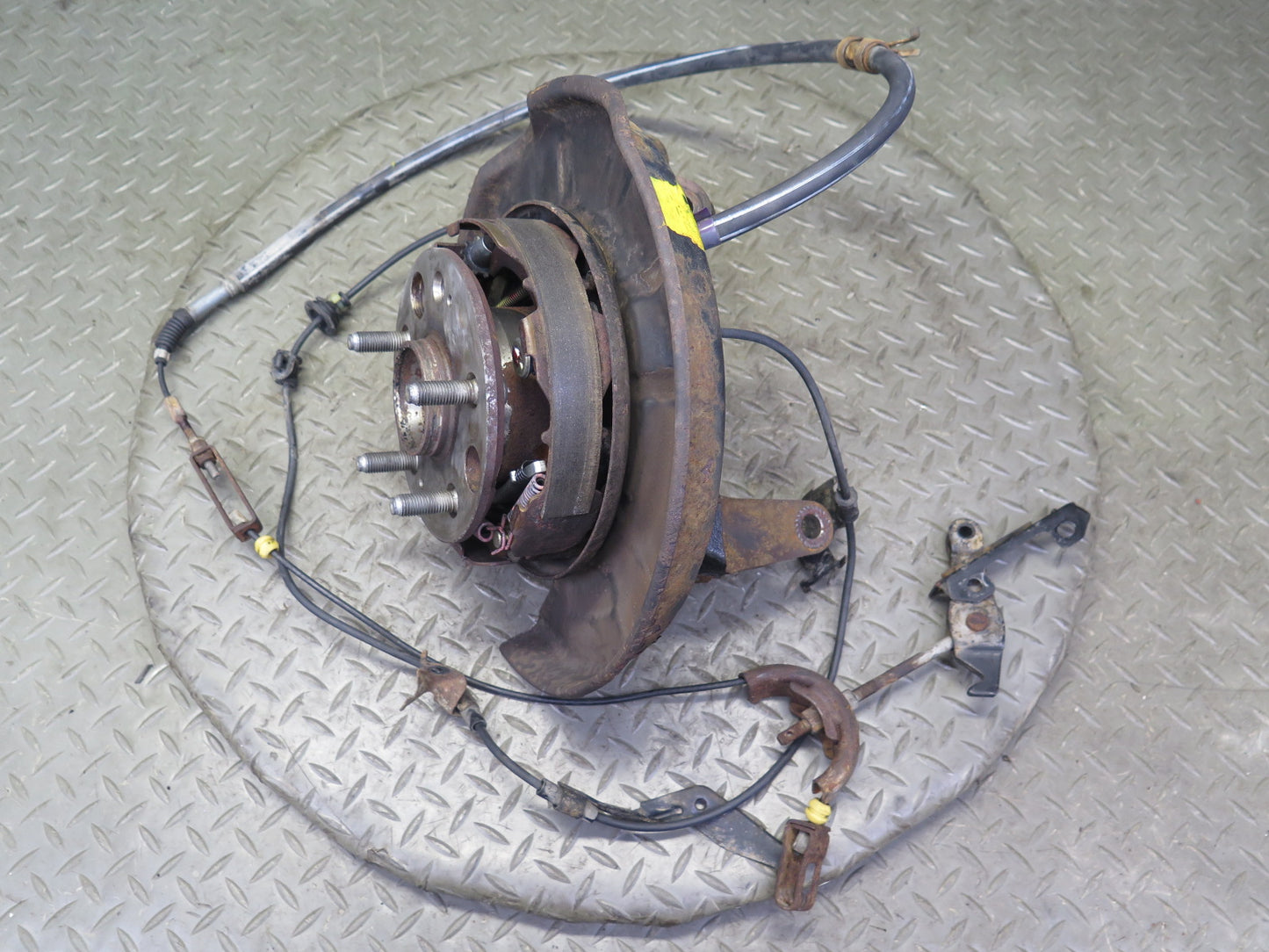 98-00 Lexus UCF20L LS400 Rear Left Spindle Knuckle Wheel Hub Bearing 102K OEM