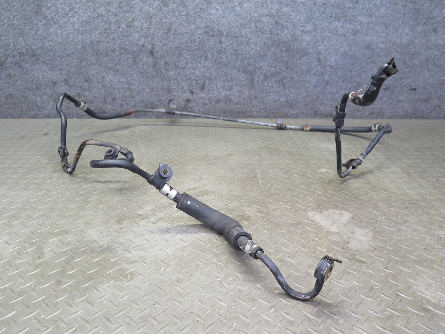 98-00 Lexus UCF20L LS400 Set of 2 Power Steering Hose Pipe Line OEM