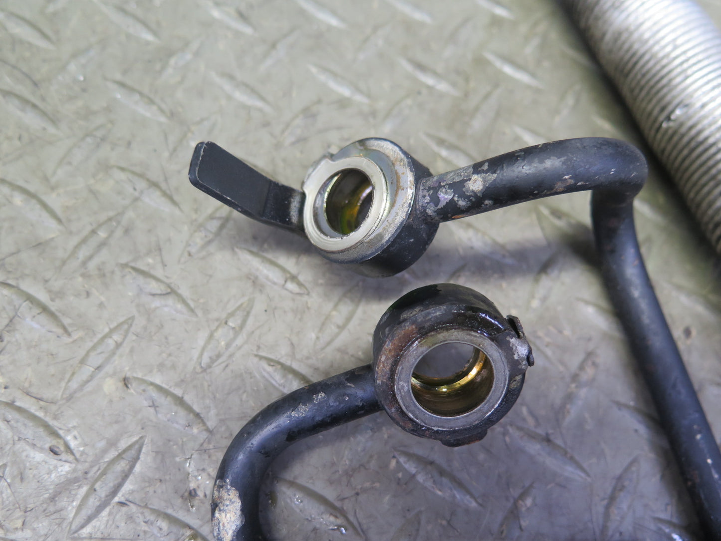 98-00 Lexus UCF20L LS400 Set of 2 Power Steering Hose Pipe Line OEM