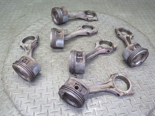 99-00 VW Eurovan T4 2.8L AES Set of 6 Engine Piston Connecting Rod OEM