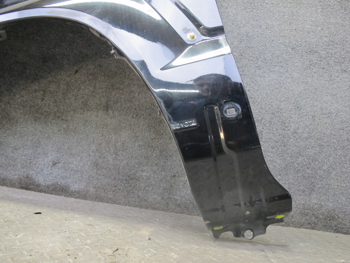 2003-2009 Lexus UZJ120L GX470 Front Left Side Fender Shell Cover Panel Black