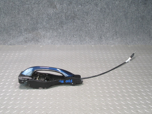 17-23 Porsche Panamera 971 Rear Left Door Exterior Handle w Keyless GO