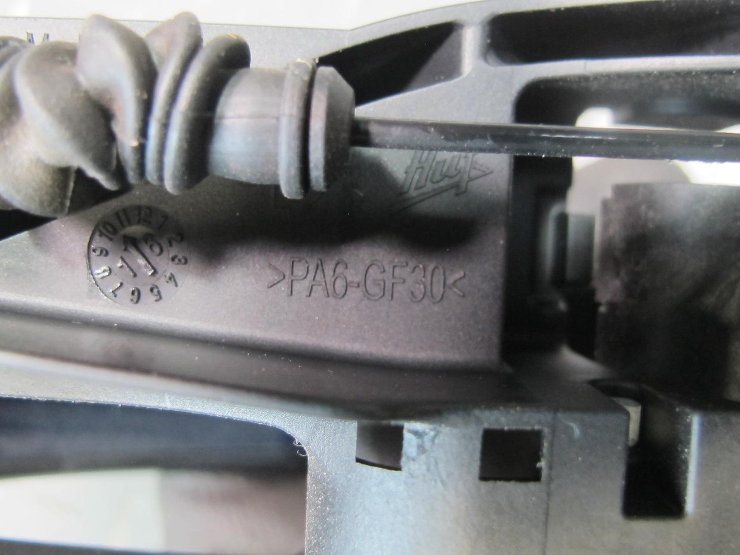 17-23 Porsche Panamera 971 Rear Left Door Exterior Handle w Keyless GO