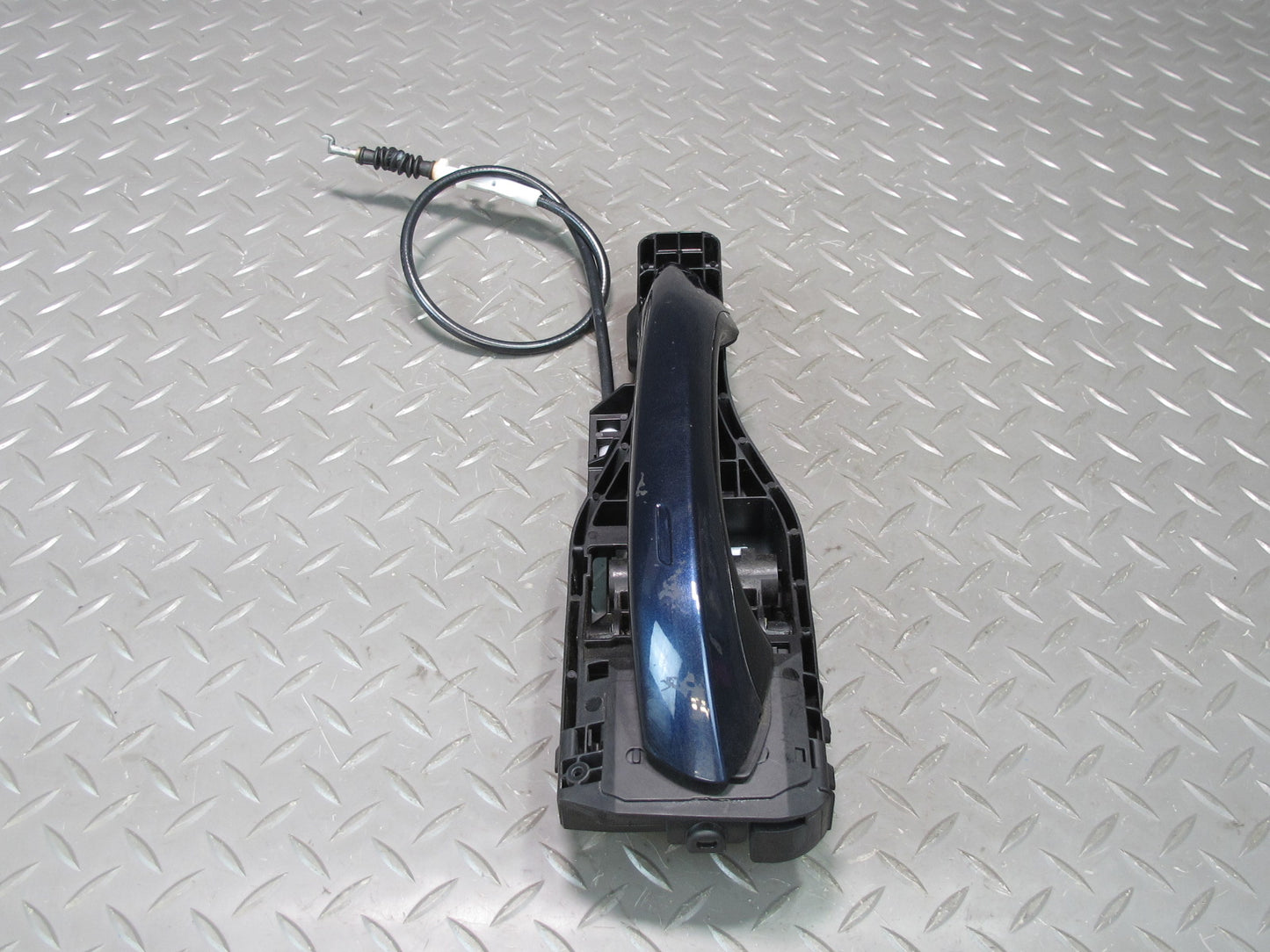 17-23 Porsche Panamera 971 Rear Left Door Exterior Handle w Keyless GO