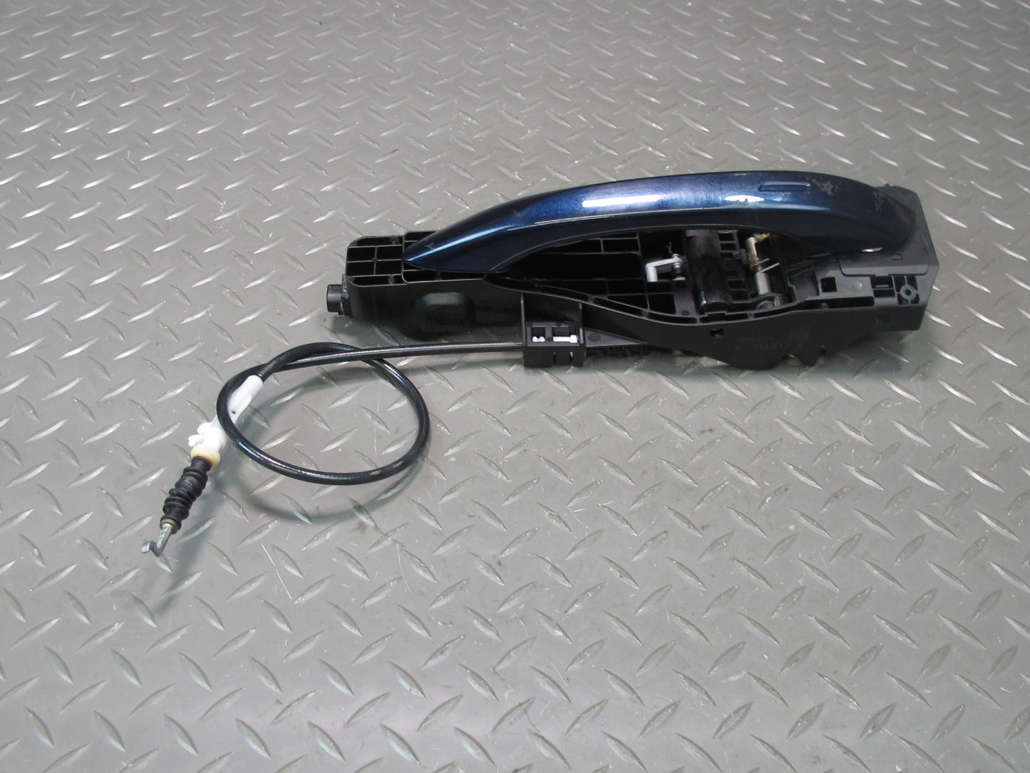 17-23 Porsche Panamera 971 Rear Left Door Exterior Handle w Keyless GO
