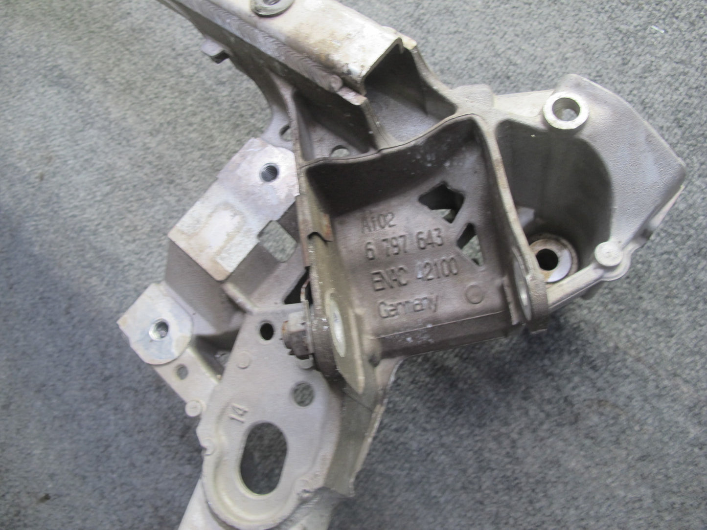 2012-2018 BMW F12 F13 M6 S63T Front Suspension Subframe Crossmember 70K Miles