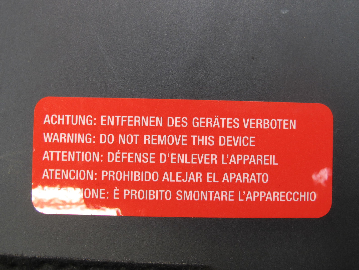 03-08 Mercedes R230 Sl-class Convertible TOP Roof Control Module 2308201626 OEM