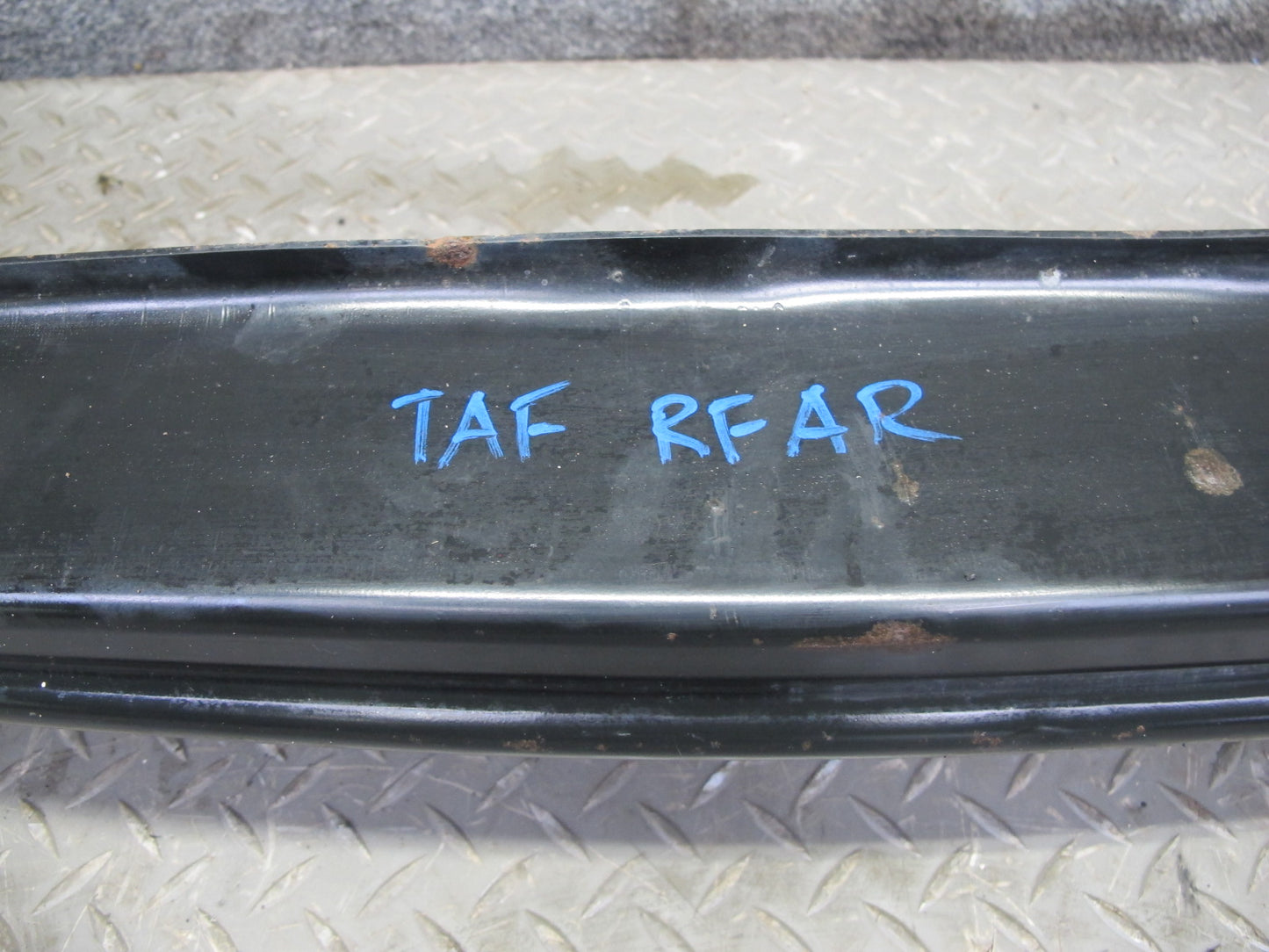 10-16 Audi B8 A4 S4 Rear Bumper Reinforcement Impact Bar w Absorbers OEM