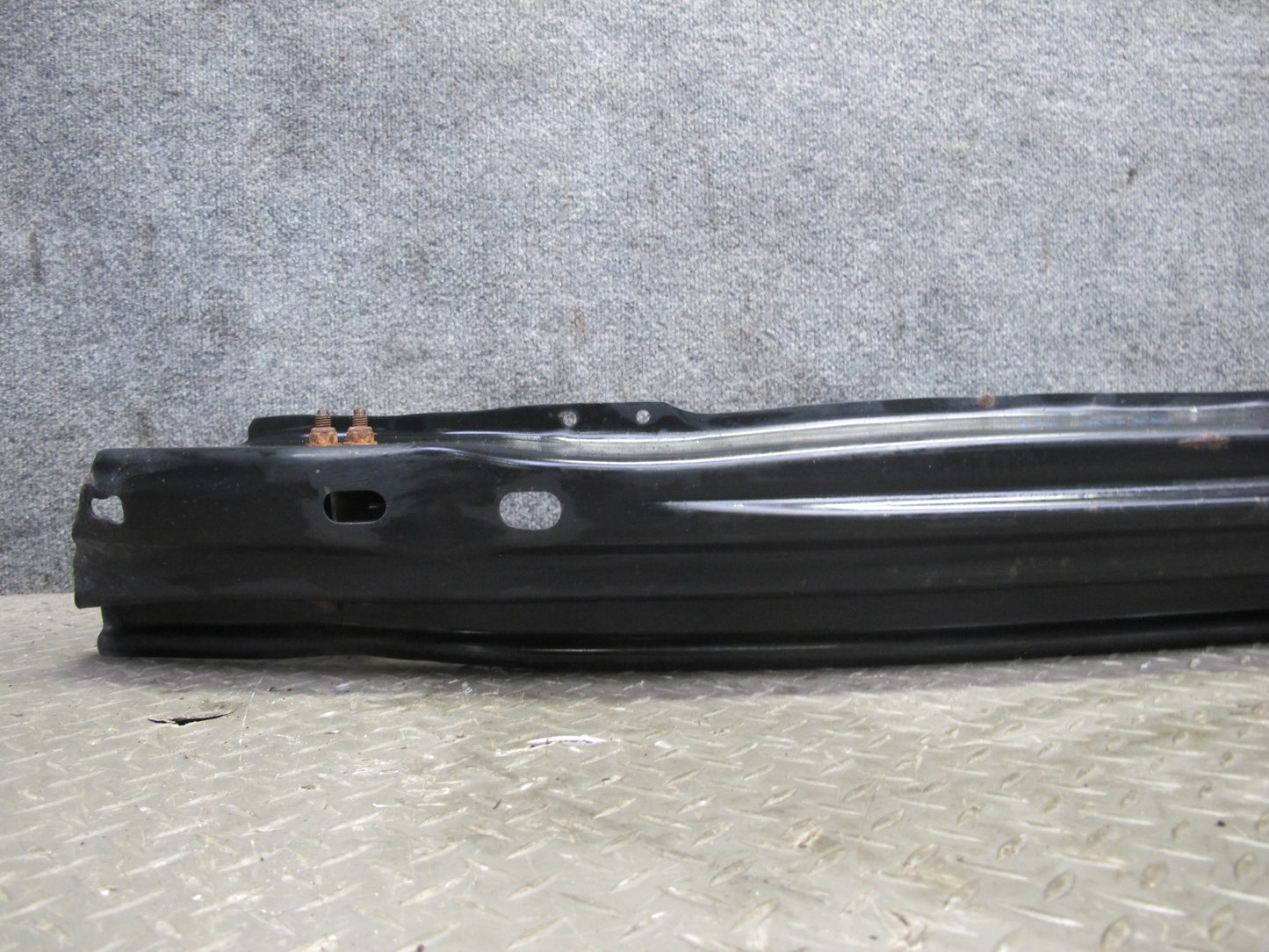 10-16 Audi B8 A4 S4 Rear Bumper Reinforcement Impact Bar w Absorbers OEM