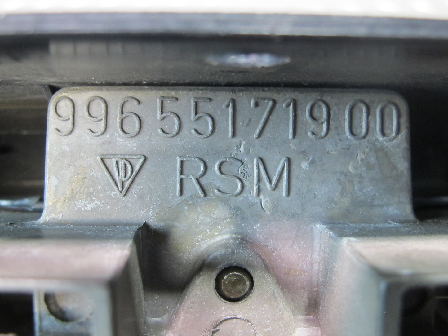 1997-2004 Porsche Boxster 986 Left Door Scuff Sill Trim Panel Trunk Hood Switch