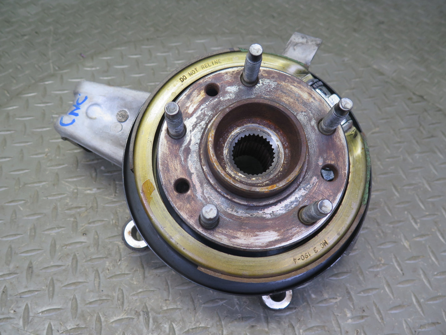 97-04 Chevrolet Corvette C5 Rear Left Spindle Knuckle Wheel Hub Bearing OEM