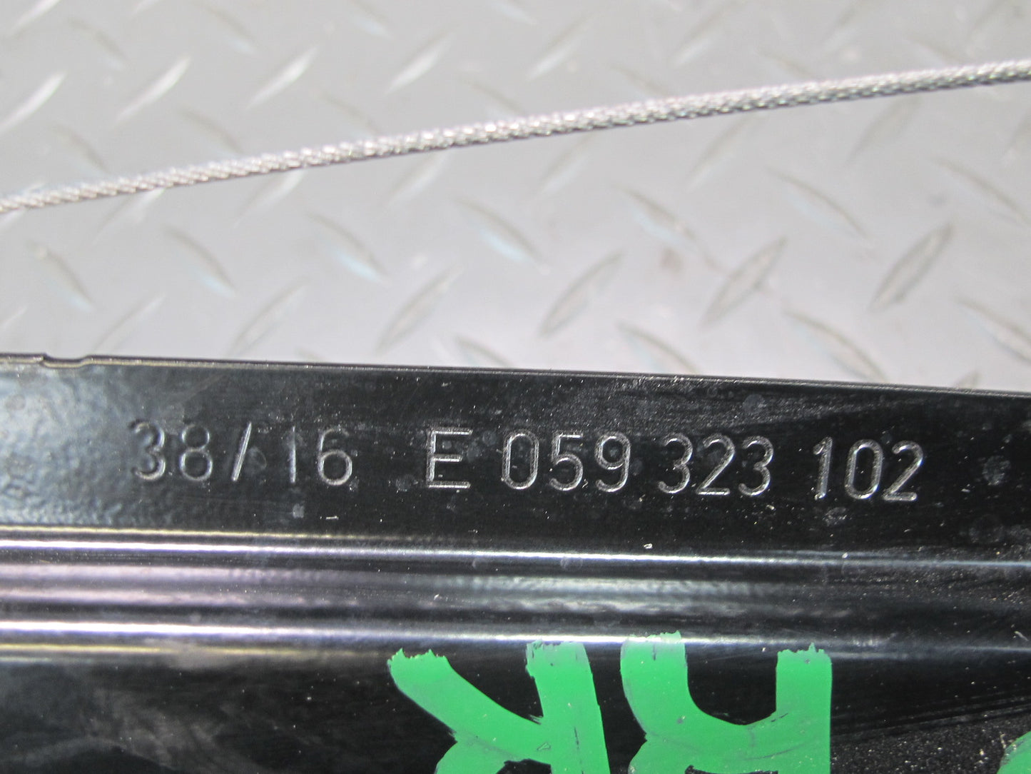 17-23 Porsche Panamera 971 Rear Right Door Window Regulator w Motor 971839402