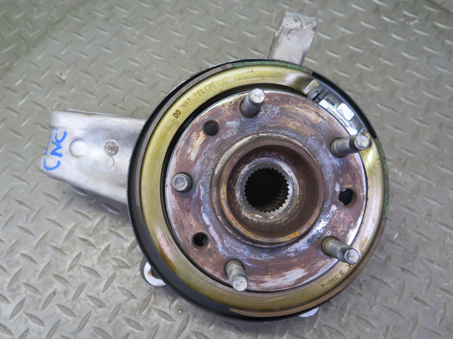 97-04 Chevrolet Corvette C5 Rear Left Spindle Knuckle Wheel Hub Bearing OEM