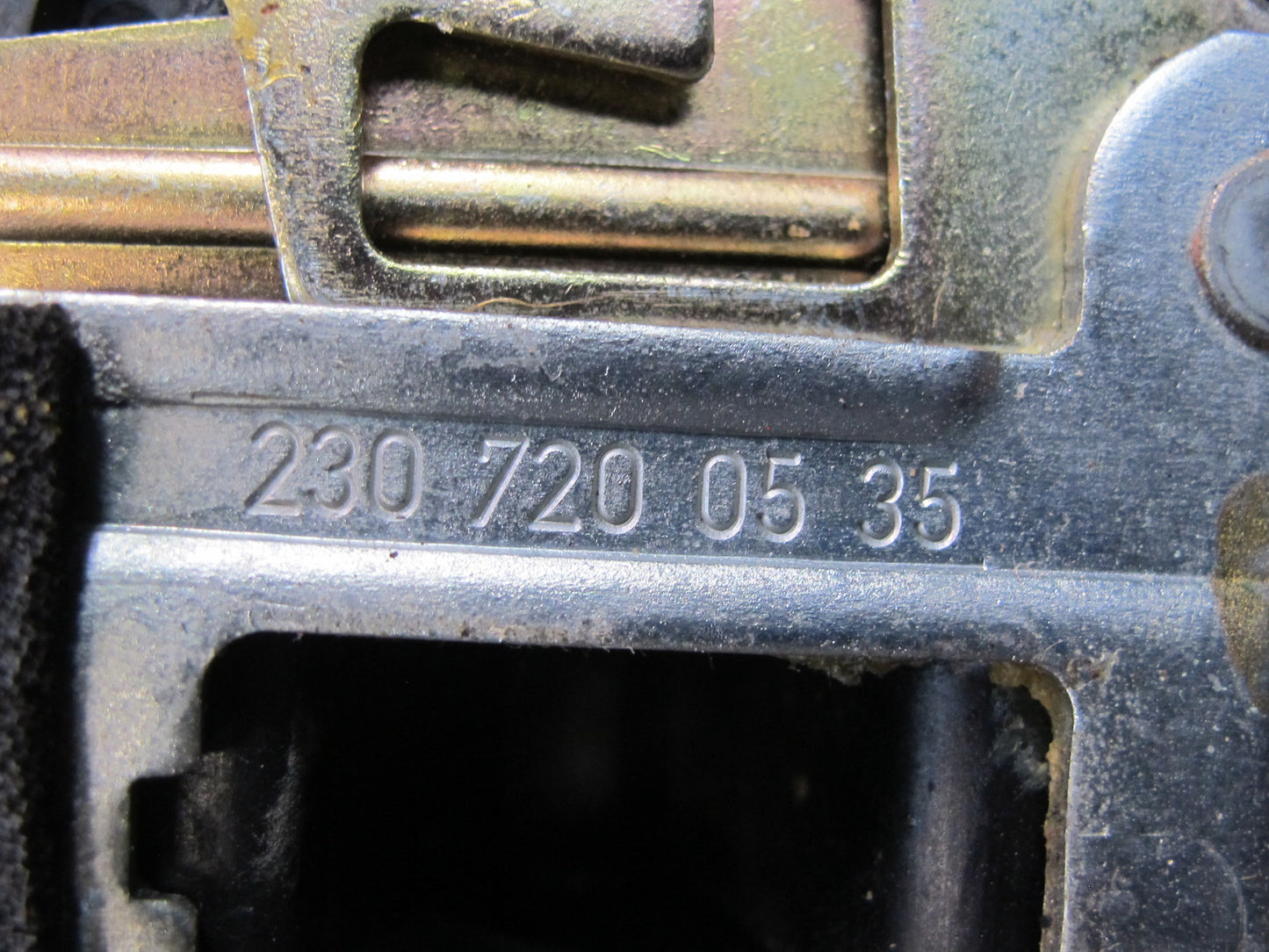 03-12 Mercedes R230 Sl-class Front Left Door Lock Latch Actuator Keyless OEM