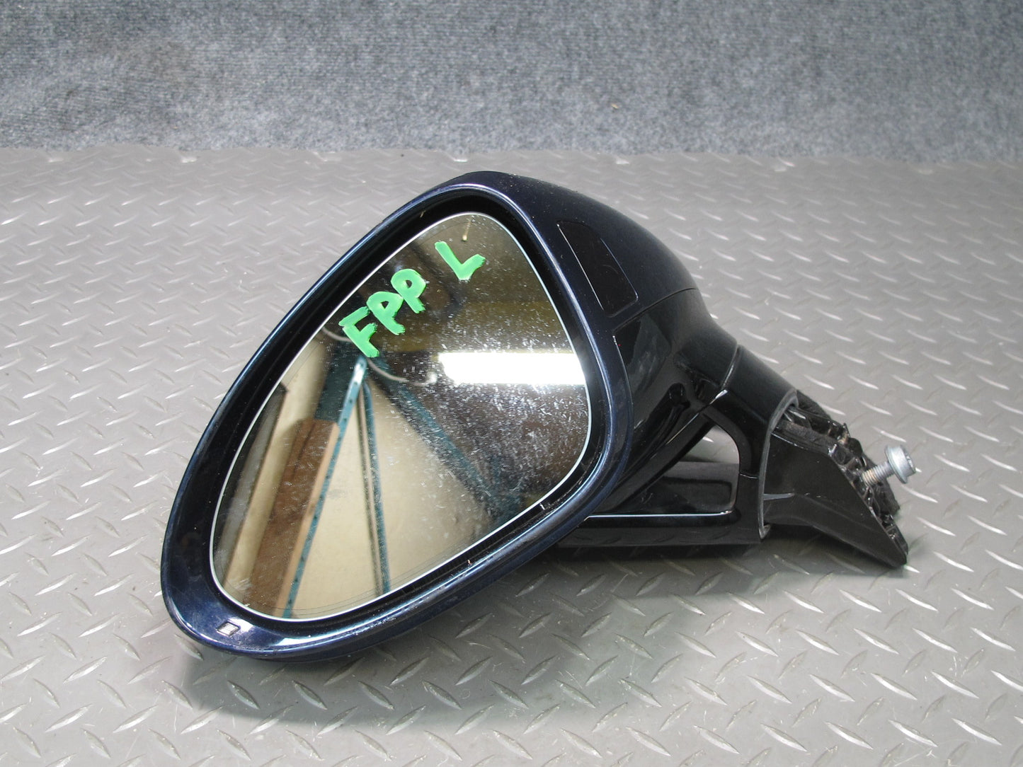 17-23 Porsche Panamera 971 Front Left Exterior Side View Mirror w Blind Spot