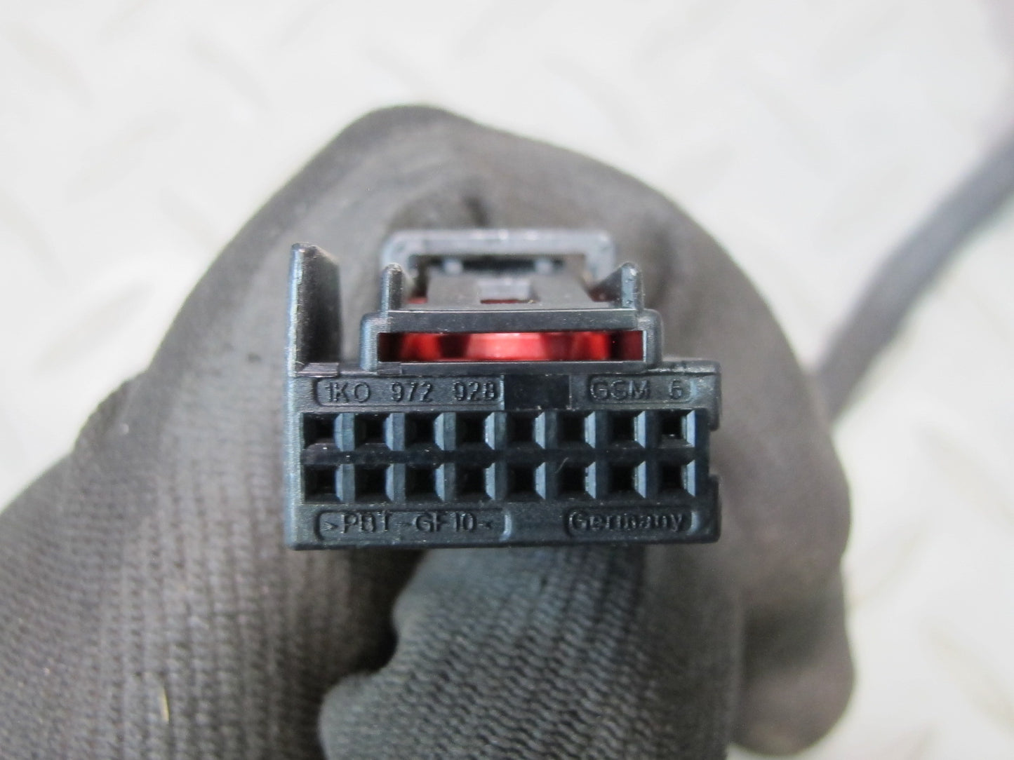 17-23 Porsche Panamera 971 Front Left Exterior Side View Mirror w Blind Spot