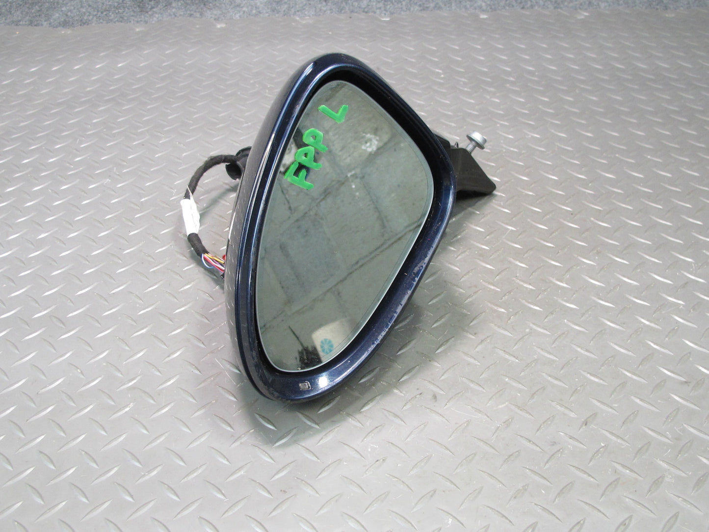 17-23 Porsche Panamera 971 Front Left Exterior Side View Mirror w Blind Spot