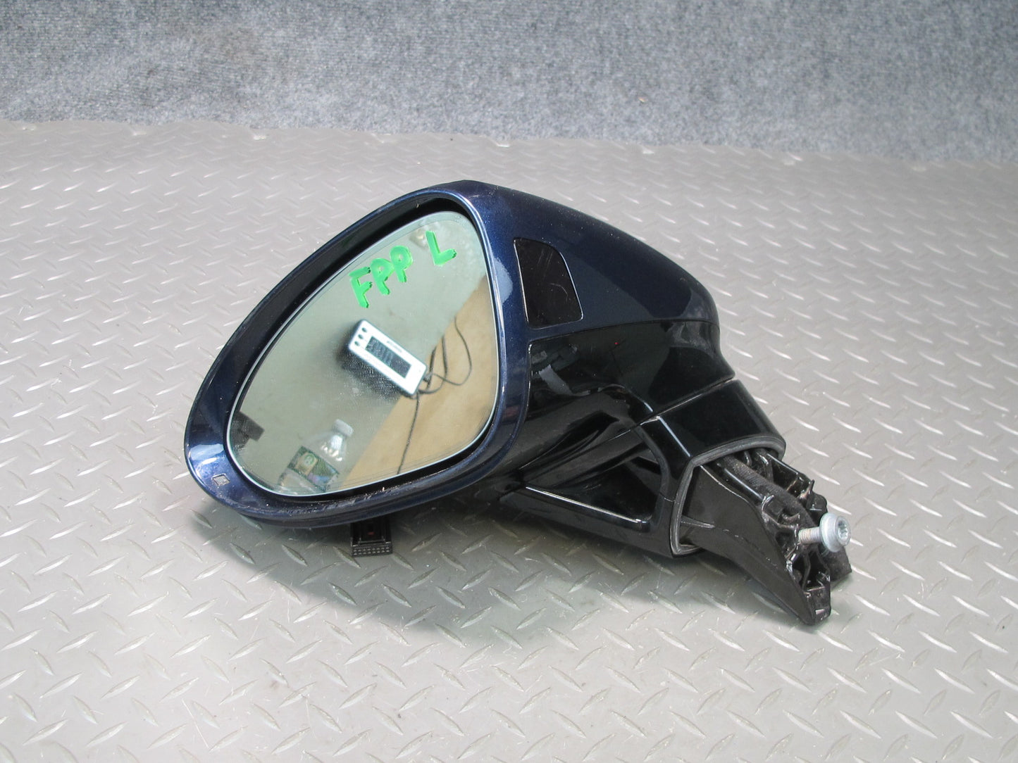 17-23 Porsche Panamera 971 Front Left Exterior Side View Mirror w Blind Spot