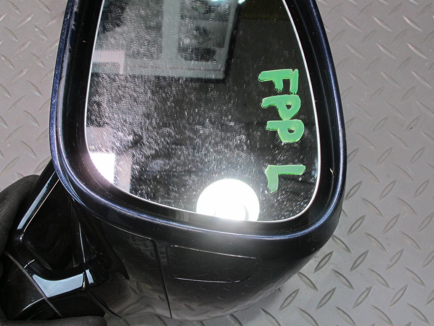 17-23 Porsche Panamera 971 Front Left Exterior Side View Mirror w Blind Spot