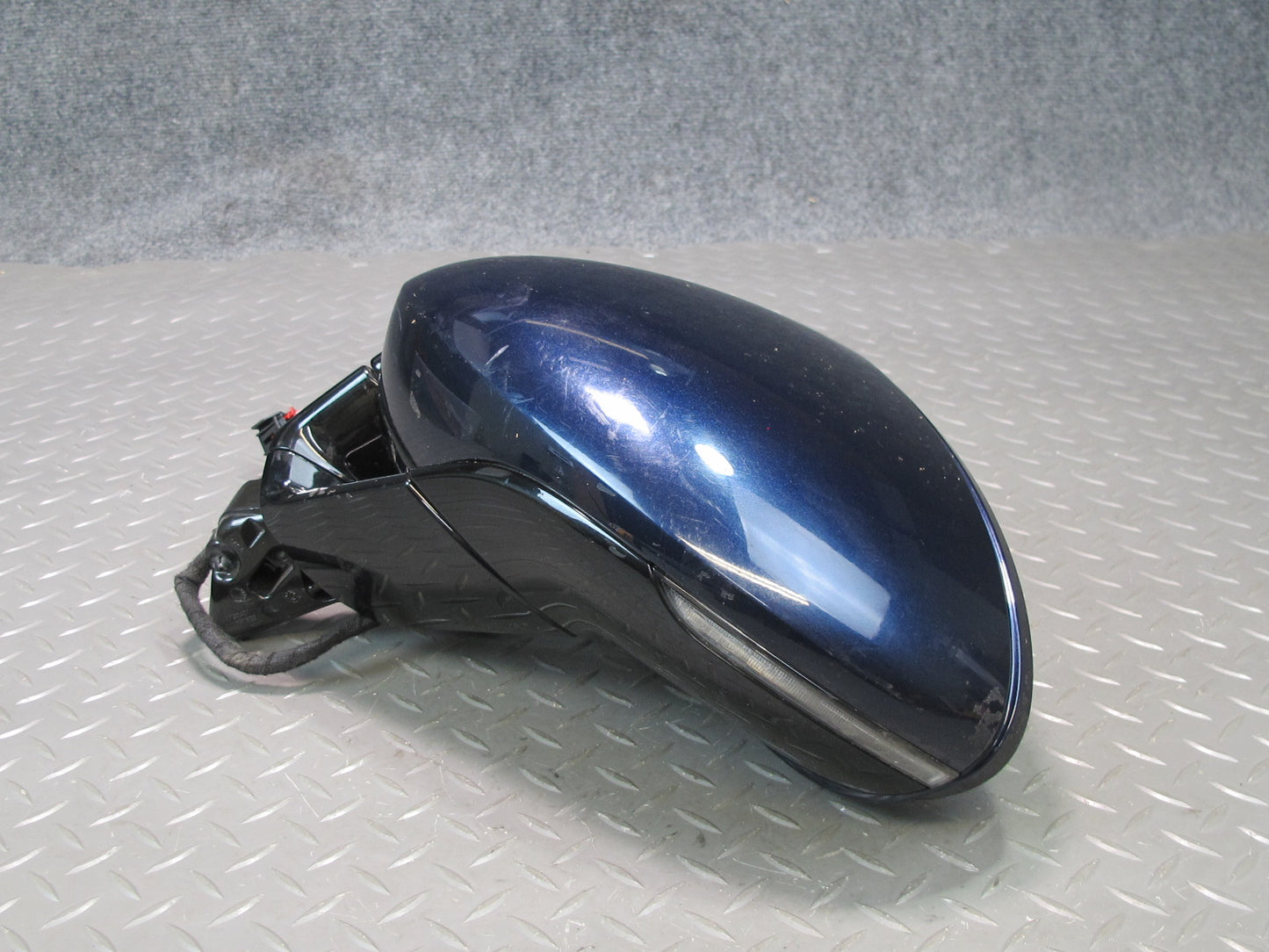 17-23 Porsche Panamera 971 Front Left Exterior Side View Mirror w Blind Spot