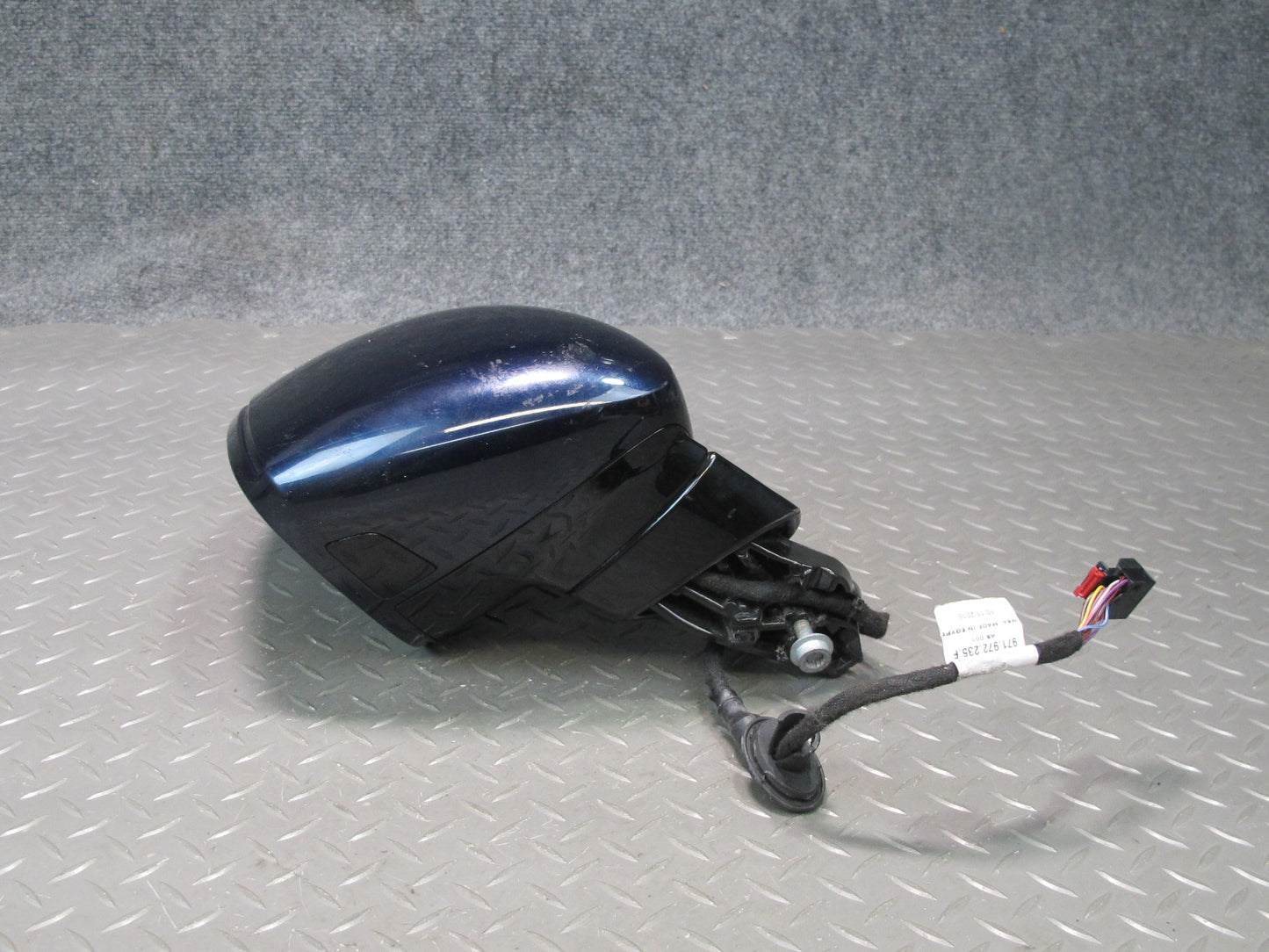 17-23 Porsche Panamera 971 Front Left Exterior Side View Mirror w Blind Spot