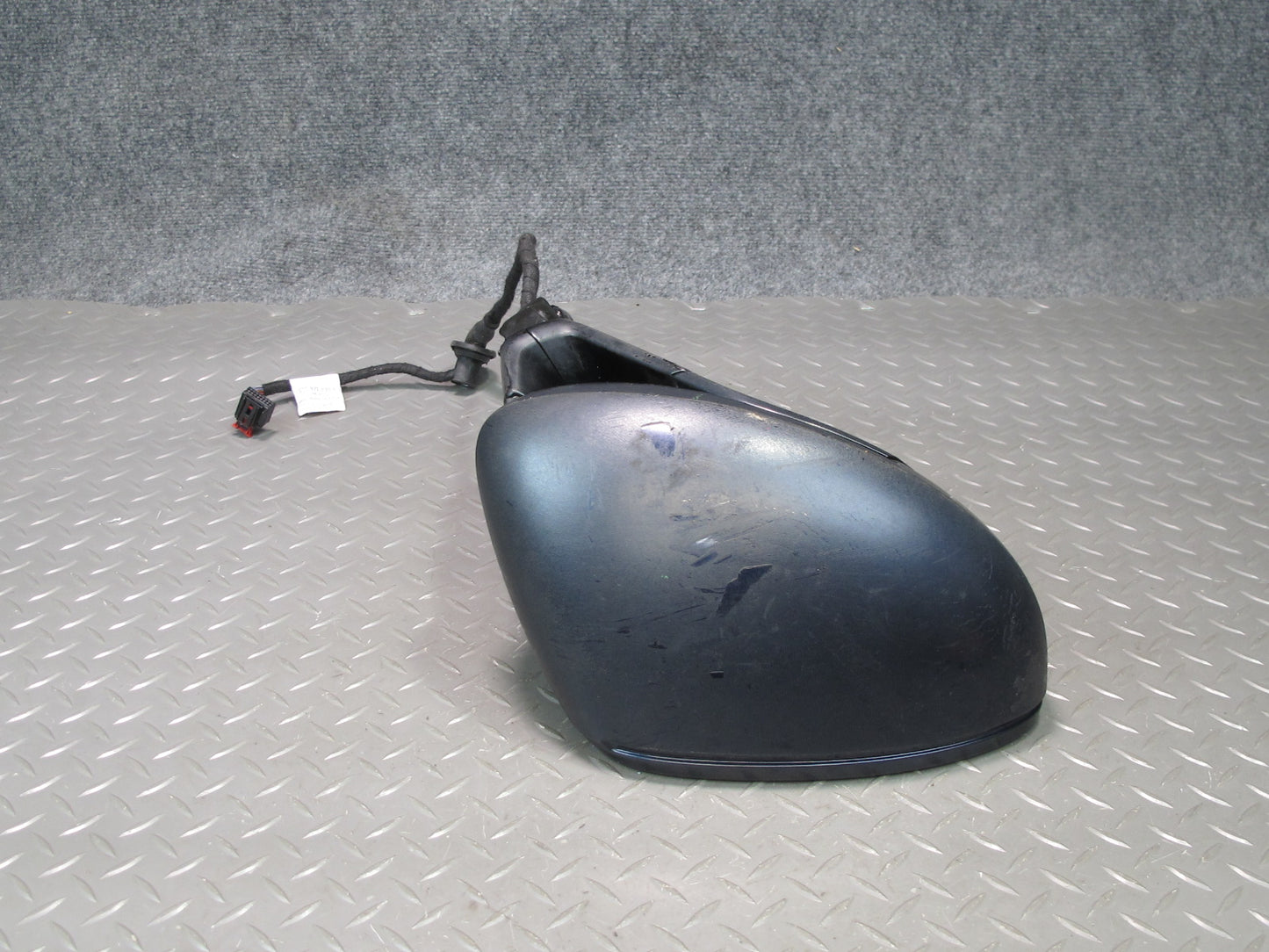17-23 Porsche Panamera 971 Right Exterior Side View Mirror w Blind Spot Damaged