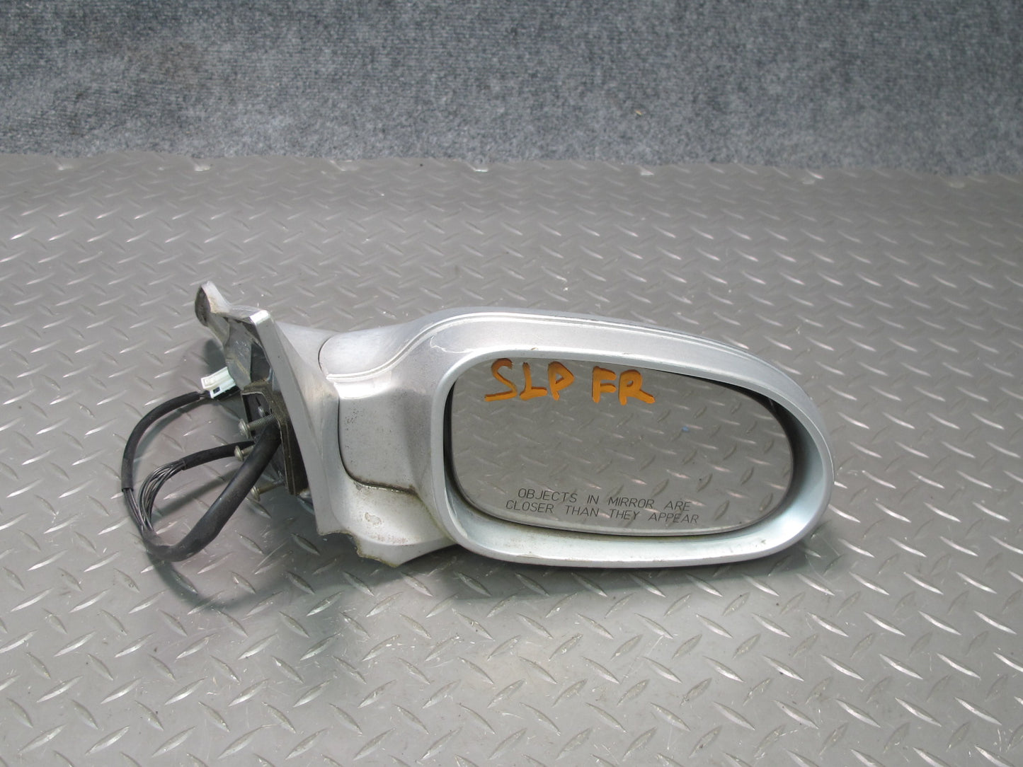 03-08 Mercedes R230 Sl-class Right Side View Power Heat Memory Mirror Silver OEM