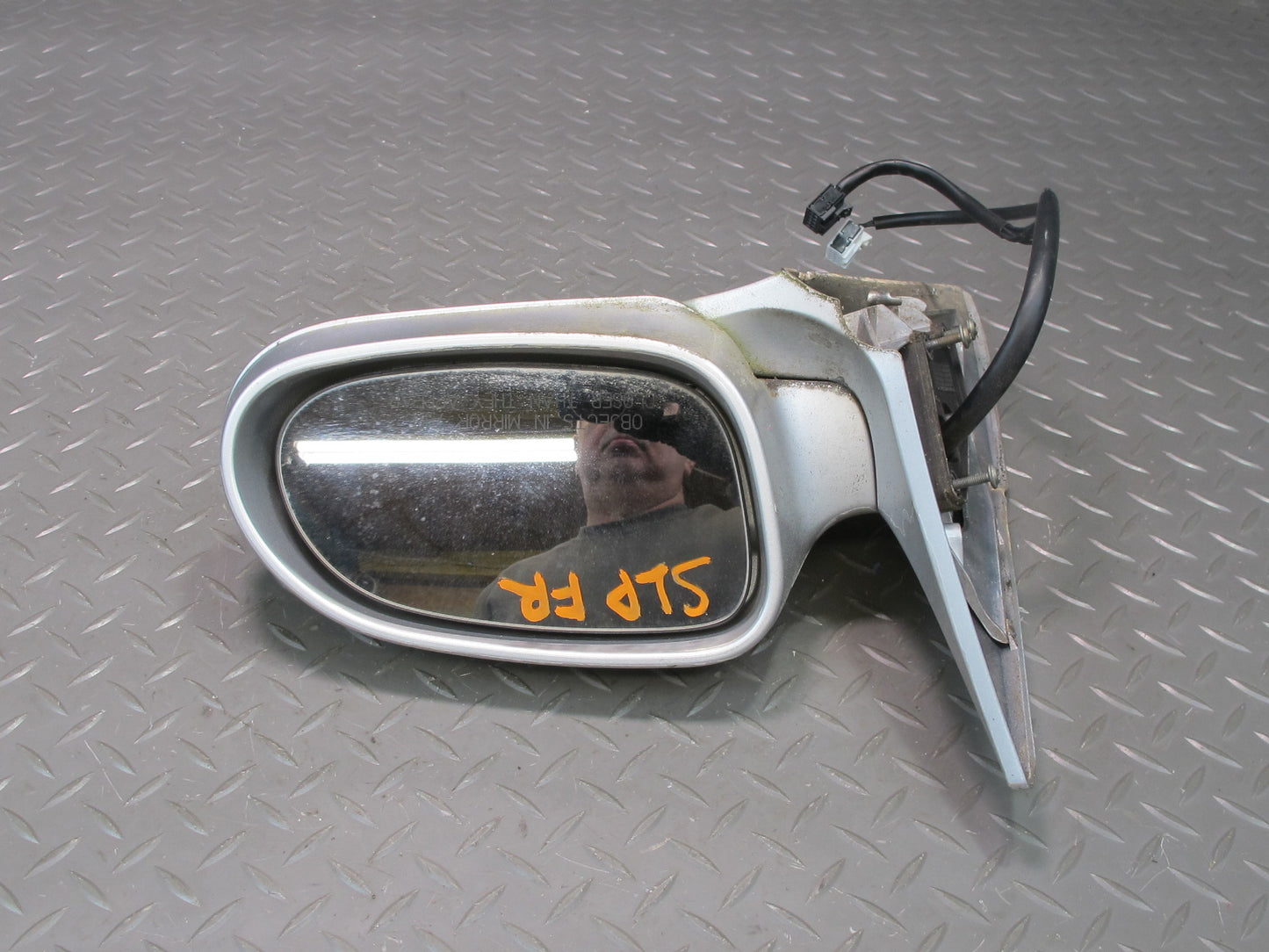 03-08 Mercedes R230 Sl-class Right Side View Power Heat Memory Mirror Silver OEM