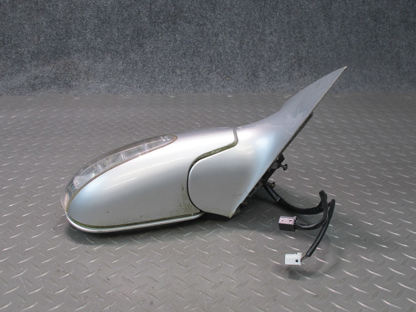 03-08 Mercedes R230 Sl-class Right Side View Power Heat Memory Mirror Silver OEM