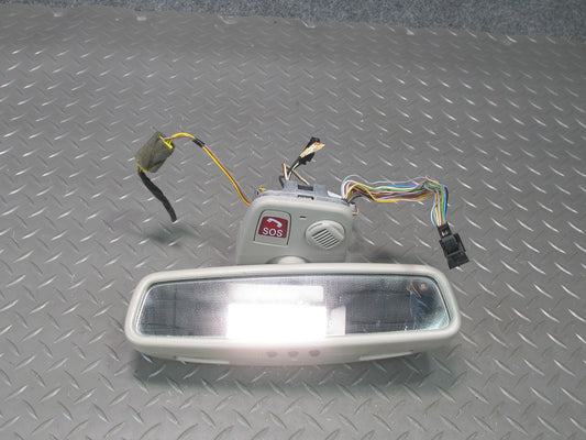 03-06 Mercedes R230 SL500 Auto Dimming Interior Rear View Mirror w Homelink OEM
