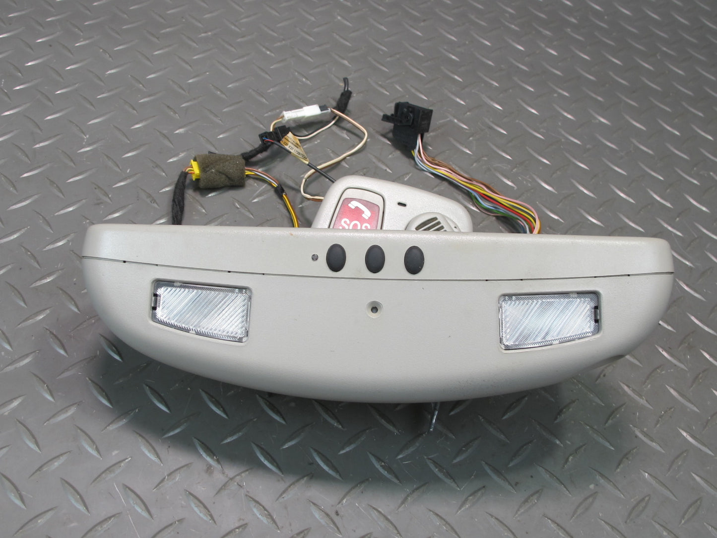 03-06 Mercedes R230 SL500 Auto Dimming Interior Rear View Mirror w Homelink OEM