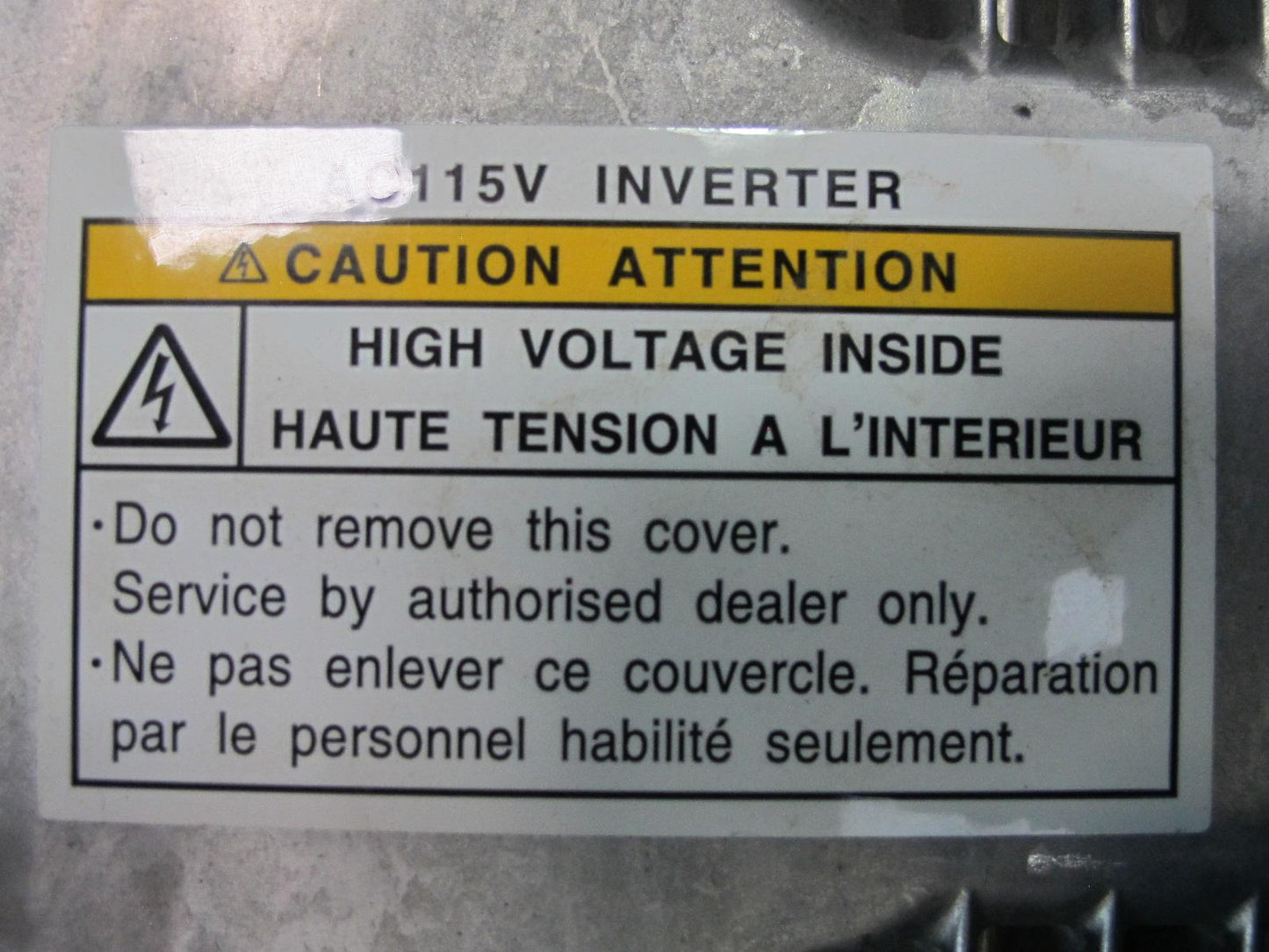 2003-2009 Lexus UZJ120L GX470 High Voltage 115V Inverter Control Module