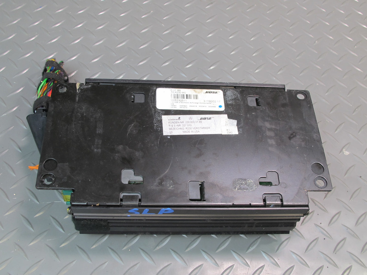 03-04 Mercedes R230 SL500 Bose Audio Radio Amplifier AMP 2308200189 OEM