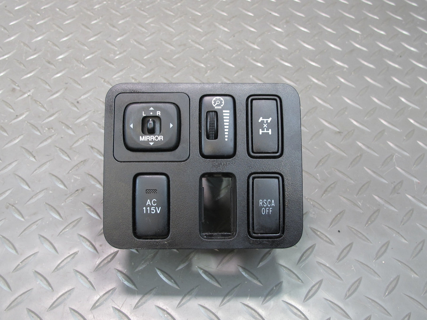 03-09 Lexus UZJ120L GX470 Interior Dimmer Mirror AC 115V Control Switch Panel