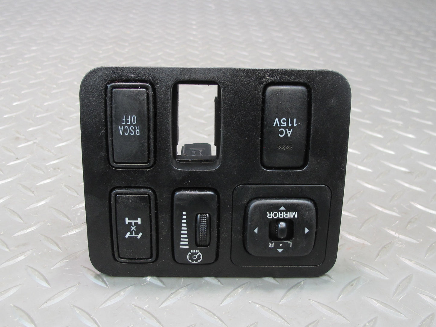 03-09 Lexus UZJ120L GX470 Interior Dimmer Mirror AC 115V Control Switch Panel