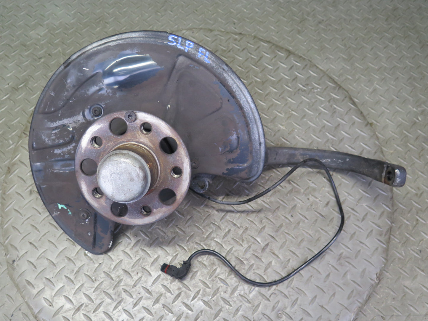 03-08 Mercedes R230 SL500 Front Left Spindle Knuckle Wheel Hub Bearing 130K OEM