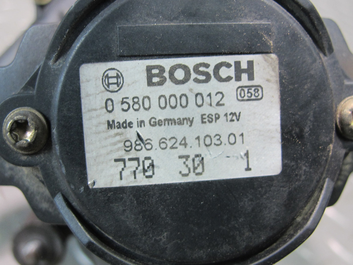 1998-1999 Porsche Boxster 986 2.5L Secondary Air Injection Smog  Pump