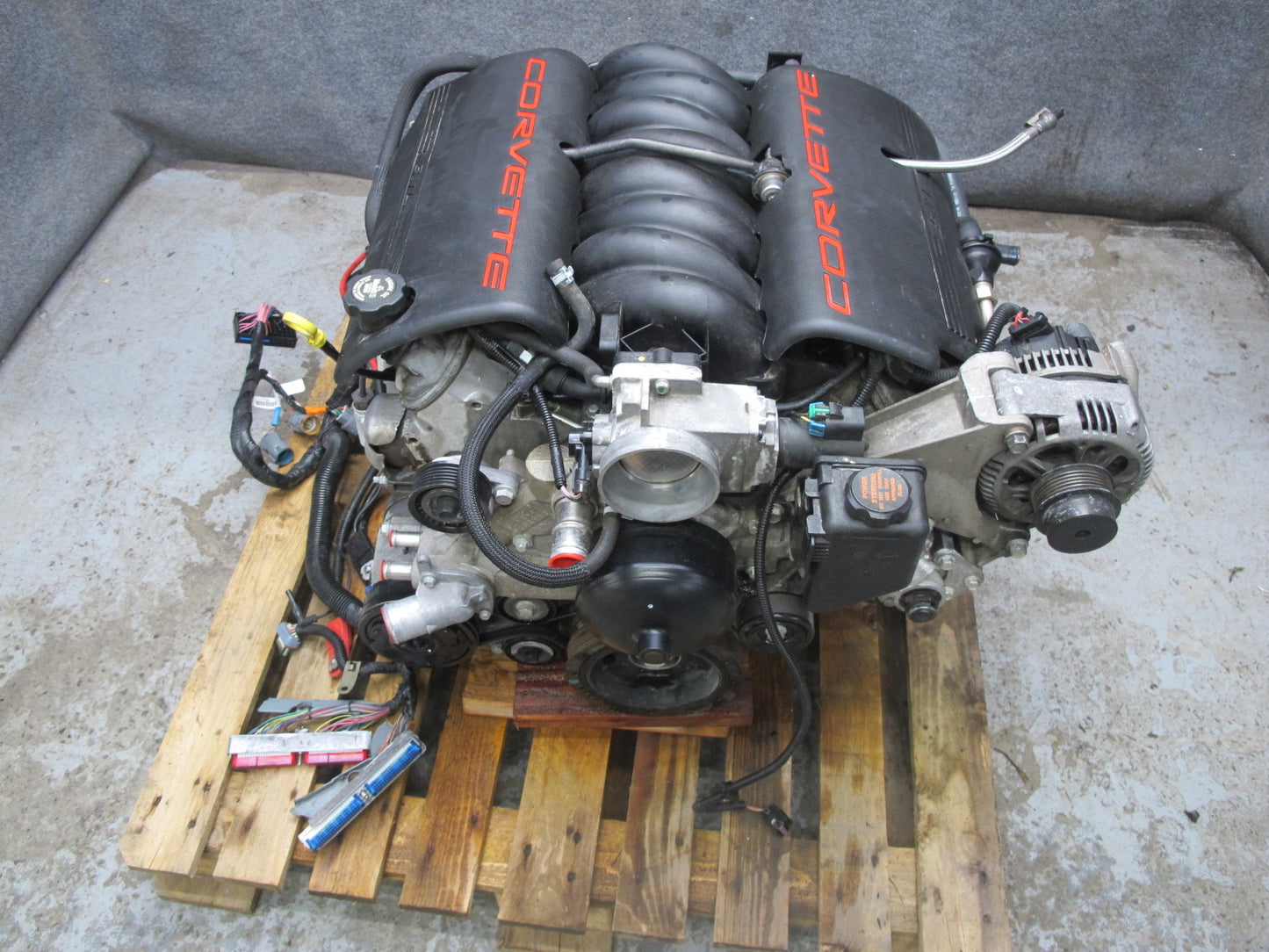 2001 Chevrolet Corvette C5 5.7L LS1 VIN G 8th A/T Complete Engine Motor