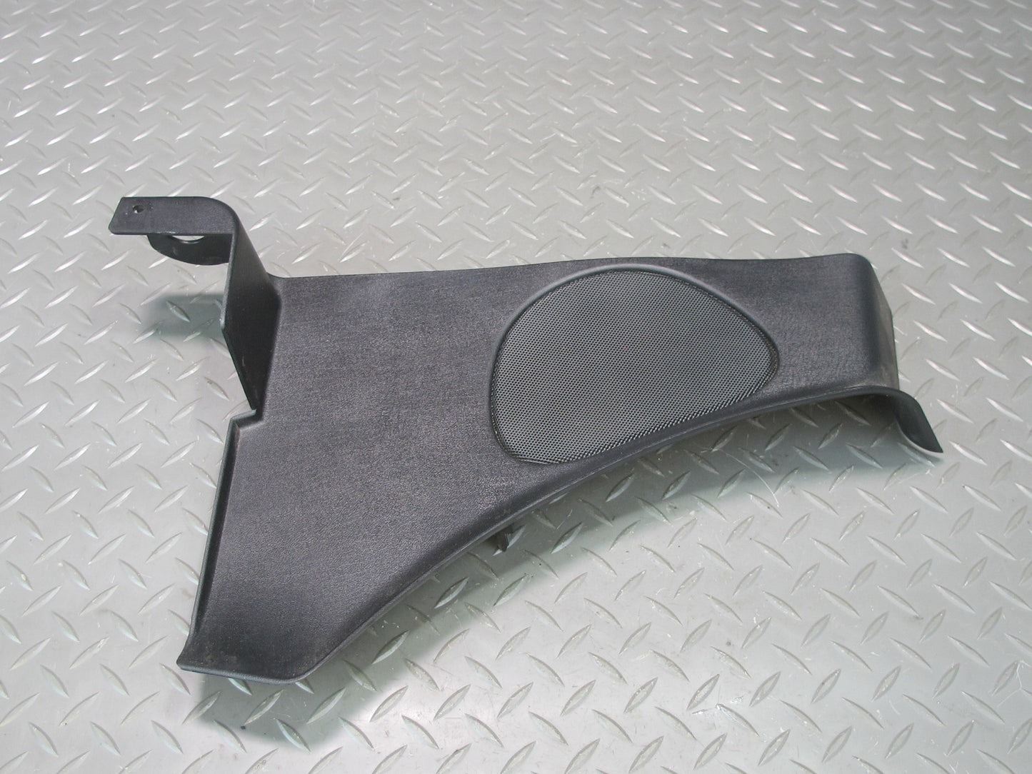 98-04 Chevrolet Corvette C5 Convertible Rear Right Speaker Cover Black OEM