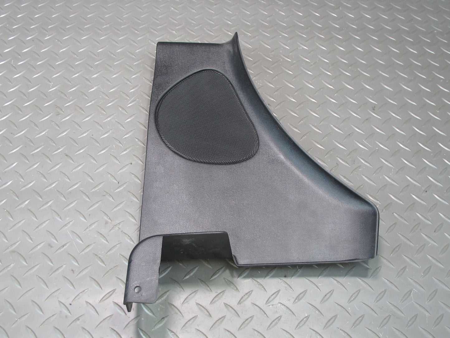 98-04 Chevrolet Corvette C5 Convertible Rear Right Speaker Cover Black OEM