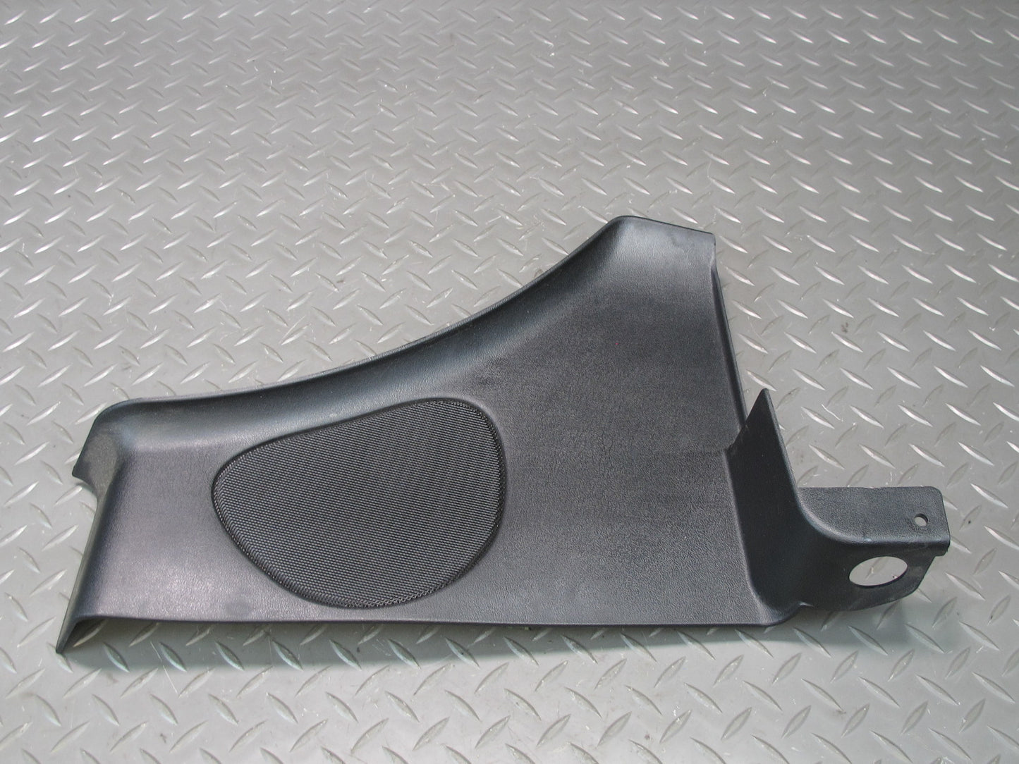 98-04 Chevrolet Corvette C5 Convertible Rear Right Speaker Cover Black OEM