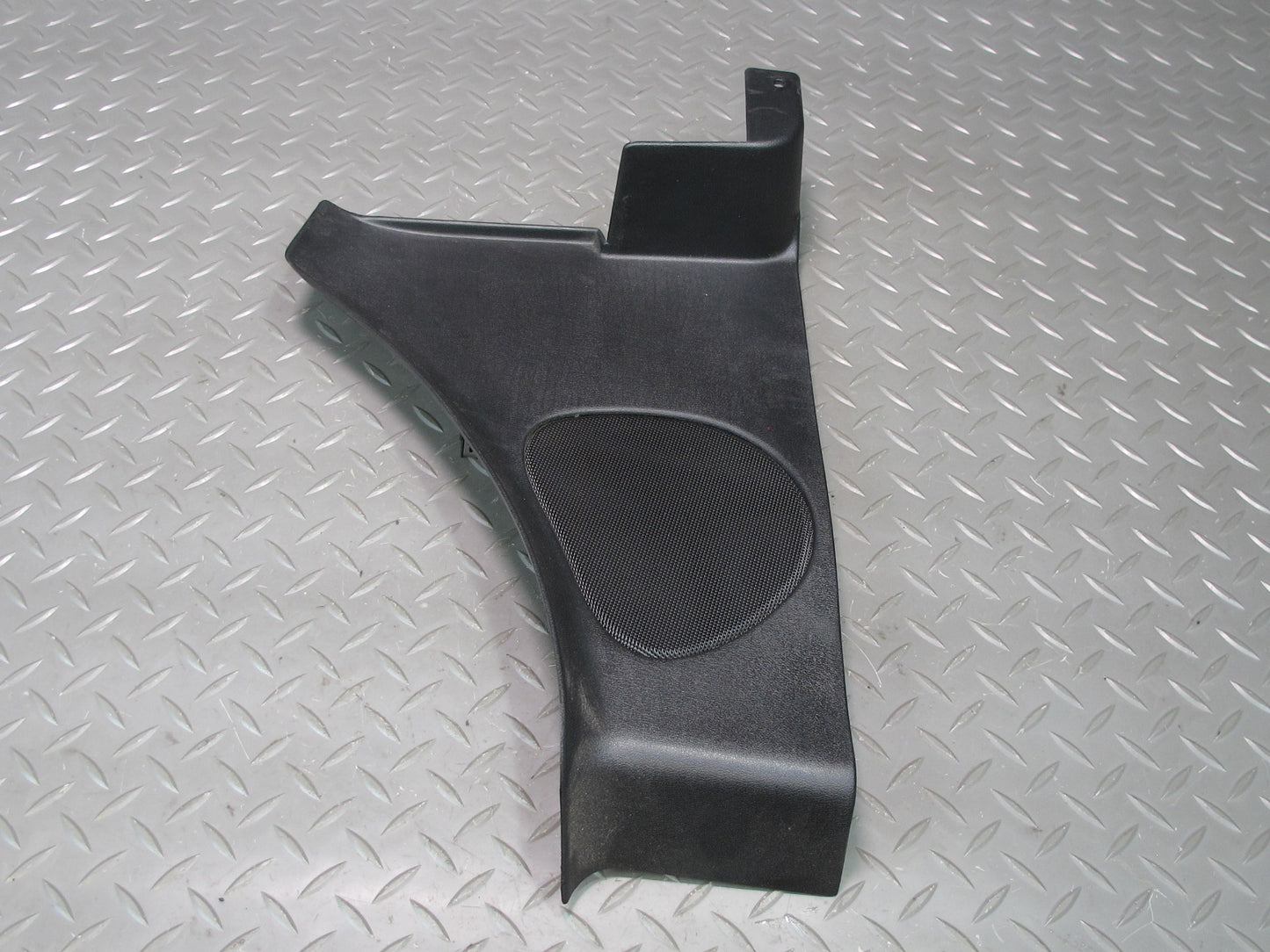 98-04 Chevrolet Corvette C5 Convertible Rear Right Speaker Cover Black OEM