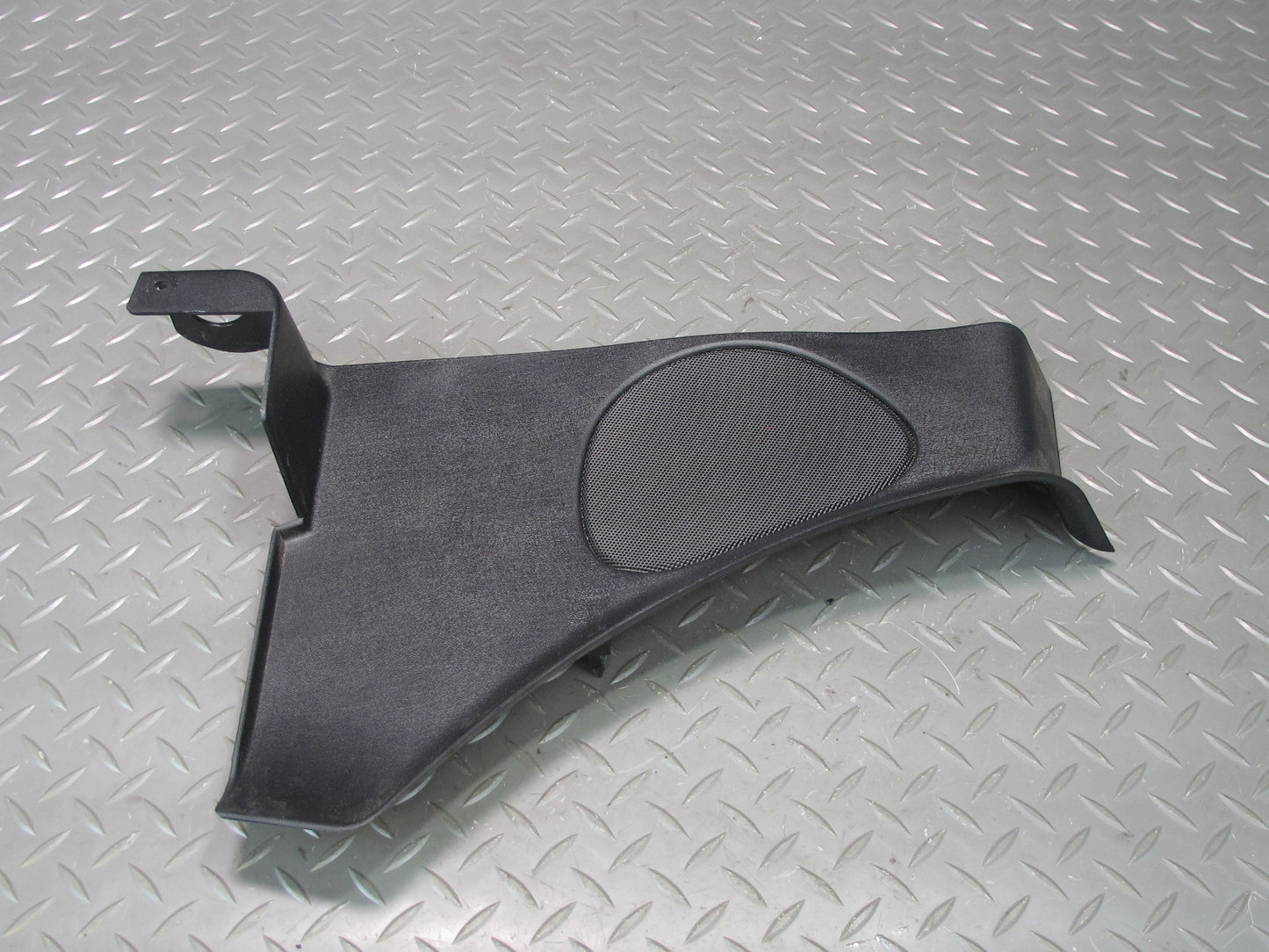 98-04 Chevrolet Corvette C5 Convertible Rear Right Speaker Cover Black OEM