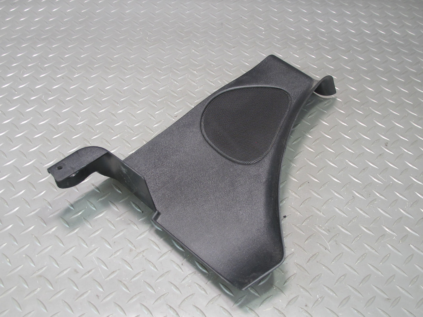 98-04 Chevrolet Corvette C5 Convertible Rear Right Speaker Cover Black OEM