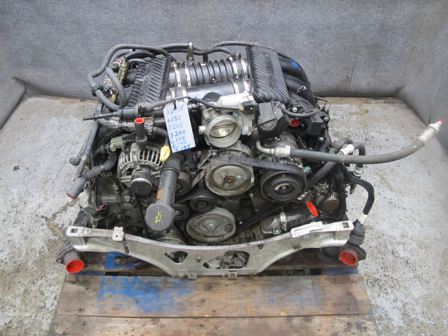 02-04 Porsche 911 996 NON Turbo 3.6L M96.03 AWD Complete Engine Motor 97k Miles